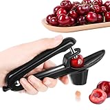 Kirschentkerner-Kirschenentkerner Kirschkernentferner mit Edelstahl Stange, Entkerner Kirschen Entkerner für Obst Pitter Remover Olive Corer Entfernen Pit Samen Gadget