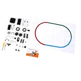 Depisuta AI Roboter Car Kit, Programmierbares Smart -Roboter -Auto mit AI Camera für QR Code Face Erkennungslinie Tracking Hindernisvermeidung Open Source DIY Kit für Teenager