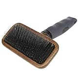 Muuookka Haustierbedarf für Hunde Kamm Haustierhaare Entferner Holzbürste Massage für Hundepflege Kämme für Langhaarige Hunde Reinigung Katzenbürste