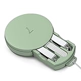 QWEXKLY Mini Nagel-Clippers Set Professionelle Nagelschere Edelstahl Maniküre-Werkzeuge Pflege Kit Tragbare Nagel Personal Clean