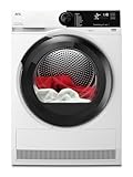AEG Wärmepumpentrockner 8 kg, Serie 7000 SensiDry schonendes & energiesparendes Trockenverfahren, A+++, Mengenautomatik, Schontrommel, Knitterschutz, TR7T65680