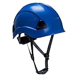 Portwest PS53 Leichter Bauhelm für Höhenarbeiten Königsblau