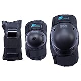 K2 Skates Unisex Inline Skates K2 Prime PAD Set Slim, Black - Blue, 30E1414.1.1.M