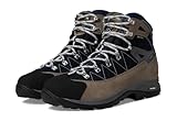 ASOLO Finder GV Wanderstiefel für Damen, wasserabweisend, atmungsaktiv, leicht, gepolstert, Wildleder, niedriger Knöchel, Trekking-Wanderstiefel, Lederkappe, Wolle/Blau/Grau, 42.5 EU