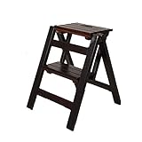 YGCBL Teleskopleiter, Haushaltsleiter, Stehleiter, Haushaltsleiter, zusammenklappbare Holztreppe, B