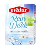 Evidur Gardinen Reinweiss 600 g – Spezial Waschmittel für Gardinen & Feinwäsche | Schonende Reinigung, Strahlend Weiß & Hygienisch