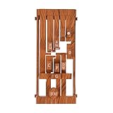 Direkt installierbares Gitarren-Lernsystem mit Fingergeschwindigkeitstrainer für Folk- und E-Gitarren, ABS-Material, inklusive Griffbrett-Notendiagramm und Akkorden
