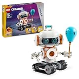 LEGO Creator 3in1 Weltraum-Roboter - Spielzeug umbaubar in Hund Figur oder Modell Rakete - Bauset für Kinder - Raumfahrt Geschenkidee für Jungen und Mädchen ab 8 Jahren 31164
