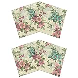 minkissy 1 Satz Abendessen Servietten Geldschrank Beemysafe Papiertücher Papierhandtücher Paper Towels Hand Serviette Partyservietten Partyzubehör Papierservietten Bedruckte Servietten 40st