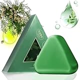 Natural Triangle Shampoo Bar - Herbal Hair Care, Plant Extract Shampoo Bar - Soothes and strengthens hair, suitable for both men and women.