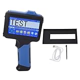 Fafeicy Handheld-Tintenstrahldrucker, Mobile BT-Verbindung, Multifunktionaler Tragbarer Tintenstrahldrucker, 2 Bis 12,7 Mm Textetikettendruck für Vielseitige Oberflächen