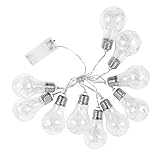 Gadpiparty 1 Stück Schnur Sterne Lichterketten Baum Solarbetriebene Außenbeleuchtung Laternen Festonlicht Im Freien Urlaub Leistung Nicht Weihnachtsstern Leuchtet Neon Transparent Plastik