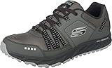Skechers Herren Escape Plan Sneaker, Grey Charcoal Black, 42 EU