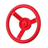 LRXIYODE Schaukelscheibe aus Robustem Kunststoff Rundes Lenkrad zubehör für Spielgeräte Wetterfestes Swing disc Teil mit Glatter Oberfläche Farblich Sortiert für Spielplatz Zufällige Farbe