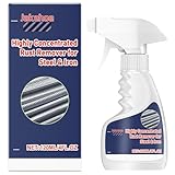 Hochleistungs-Rostlöser für Metall, leistungsstarker Rostlöser für Stahl, Reiniger zur Rostentfernung von Möbeln, Sofort Rostlöse Spray, Entfernt effektiv Rost von Metalloberflächen