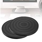 2 Stück Drehbar Plattform,360 Grad Drehplattform,Drehscheibe Drehbarer Universal,Drehplatte mit Stahlkugellagern 20cm Drehplatte Mehrzweck für Laptops Monitor TV Lautsprecher Handwerk Pflanzen Küche