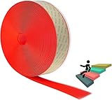 Treppenkanten-Antirutschstreifen für Treppen, Treppenkantenschutz, Treppenkantenschutz aus Vinyl, Treppenkantenschutz, Treppenstufenschutz, Treppenkantenschutz-Red||10cmxL1m