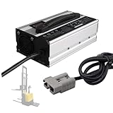 WLEJSL 36 V 20 A Ladegerät für Elektrostapler, 900 W Intelligentes Blei Säure Ladegerät mit 50 A/120 A/175 A/350 A Anderson Stecker für Gabelstapler, Scheuersaugmaschinen und Golfwagen,120A