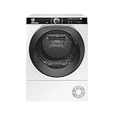 Hoover H-DRY 500 NDPEH8A2TCBEXS-S Wärmepumpentrockner / 8 kg/Smarte Bedienung mit WiFi + Bluetooth-Technologie/AquaVision-Kondenswasserbehälter mit optischer Füllanzeige direkt im Bullauge