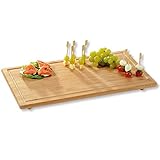 Kesper Herdabdeckplatte, Holz, Braun, 50 x 28 x 4.5 cm, 58591