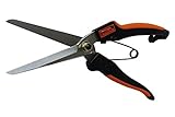 Garten Primus Gartenschere, Stauden- und Kräuterschere, schwarz/orange, 23,1 x 4,5 x 2,1 cm, 01050
