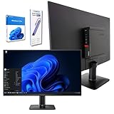 Workstation komplett mit Monitor 27 Zoll Full HD Intel Core i5 bis zu 3,10 GHz 16 GB RAM DDR4, SSD 256 GB, Windows 11 Pro, Docking Station 10-in-1 – ideale Lösung für Büro, Smart Working und Studio