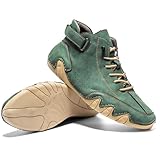 Herren Bequeme Hohe Freizeitschuhe Wildlederoptik Walkingschuhe Ultra-Bequeme und rutschfeste Barfußschuhe Sportliche Fitnessschuhe Joggingschuhe für Alltag & Leichte