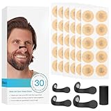 60 Stück Nasal Strips, ACSHRY Breathing Nasal Strip Anti Schnarch Nose Strips Magnetischer Nasenstreifen Sicheres und Wirksames Nasenpflaster Besser Atmen Für Geschäftsreise,Auto,Reisen,Hotel