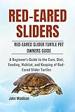 RED-EARED SLIDERS: A Beginner's Guide to the Care, Diet, Feeding, Habitat, and Keeping of Red-Eared Slider Turtles (English Edition)