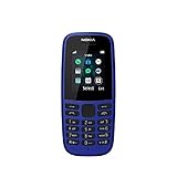 Nokia 105 (4 Edition) 1,77 Zoll UK SIM Free Feature Phone (Einzel-SIM) – Blau