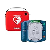 Philips HeartStart HS1 Defibrillator mit schmaler Tasche, M5066A-C02
