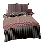 Kaeppel Mako-Satin Bettwäsche Skyline braun