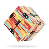 Unendlichkeitswürfel, Zauberwürfel Kinder 4x4, Magic Star Cubes, Fidget Cube Spielzeug, Antistress Würfel, Fingerspielzeug, Flip-Würfel, Kreative Geschenke für Kinder Erwachsene (A)