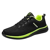 Orthopädische Sneaker, Damen, Sportschuhe, orthopädisch, Damen, Walkingschuhe, bequem, Tennis, Freizeitsport, bequem, Sneaker, A grün., 38 EU