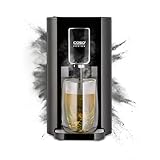 CASO HW 550 -Turbo Heisswasserspender, für die Zubereitung von Tee, löslichem Kaffee, Babynahrung, Wassertank 2,9 l Kapazität, 7 einstellbare Temperaturstufen von 40-100 °C in 10 °C-Schritten