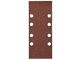 kwb Schleifstreifen 93x230 mm aus Korund in den Körnungen 40, 80, 120, 180, hochwertige Verleimung, robuster Papierträger, universal einsetzbar für den Schliff von Holz und Metall