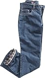 Tom Ramsey Herren Thermohose, Jeans Herren mit warmen Thermoinnenfutter, mit Strech in bequemen Regular Fit Schnitt, Mittelblau, Gr. 50