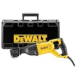 DEWALT 1.100 Watt Säbelsäge (Hublänge 29 mm, max. Schnittleistung (Holz) 280 mm, inkl. Transportkoffer), DWE305PK