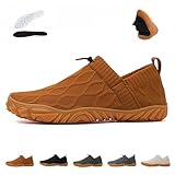 Liocwocne Velostep Reduziert StäNdiges Kribbeln, Velostep Schuh füR Damen Herren, Minimalistische OrthopäDische Zehenschuhe, Reduziert Knieschmerzen und Schwellungen – Sanft und Effektiv(Kamel,46)