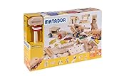 Matador 21108 M108 Baukasten, ab 3 Jahren, holzfarben, bunt