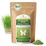 1kg BIO Gerstengras Pulver aus DEUTSCHLAND, Rohkost-Qualität, aluminiumfreie Verpackung, aus jungen Gräsern, ohne Zusätze, für grüne Smoothies (1000g)