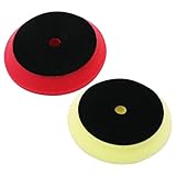 2 Stück Polierschwämme Ersatz Auto Polierpads Kompatibel mit Flex Kompatibel mit Ryobi Kompatibel mit Festool Polierschaum, Style A