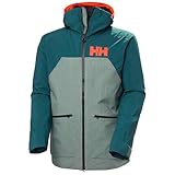 Helly-Hansen Straightline LIFAloft 2.0 Herren-Skijacke, wasserdicht, isoliert, Größe M, 453 Dark Creek