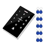 Xenocam NFC RFID Access Control Keyboard IP68 Waterproof Double Frequency 125 kHz Connection 13.56 MHz Touch Password Access Controller Reader 10000 Users WG26/34