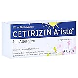 CETIRIZIN Aristo bei Allergien 10 mg Filmtabletten 50 St
