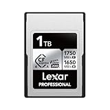 Lexar Professional Silver Series CFexpress 4.0 Typ A Karte 1TB, CFe Karte bis zu 1750MB/s Lesen, VPG200, 8K Video CF Card, Speicherkarte kompatibel mit Sony Alpha und Sony FX Kameras