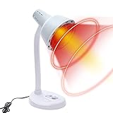Desktop Rotlichtlampe Infrarotlichttherapie Wärmelampe Infrarotlampe 275W Infrarotlichtlampe Medizinisch Gesicht Wird Körper Müdigkeit Lindern Infrarotlicht Rotlicht Wärmelampen Heimgebrauch