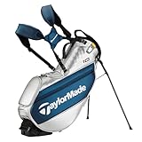 TaylorMade Tour Stand Bag 2024 Silber/Blau