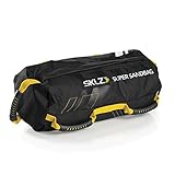 SKLZ Sandsack Super Sandbag-Variable Gewichtstasche Trainingsgerät, gelb-Schwarz, One Size