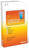 Microsoft Office Home and Business 2010 - 1PC/1User - englisch (Product Key Card)